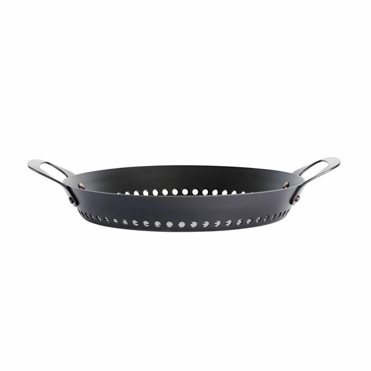 Tramontina Churrasco BBQ 12 In Round Carbon Steel Grill Pan 7 Tramontina Churrasco BBQ 12 In Round Carbon Steel Grill Pan - Image 5