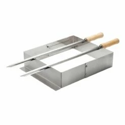 Tramontina Churrasco BBQ Stainless Steel Skewer And Grill Rack Set 20 Tramontina Churrasco BBQ Stainless Steel Skewer And Grill Rack Set -TRAMONTINA Sales 80905032IXM002G