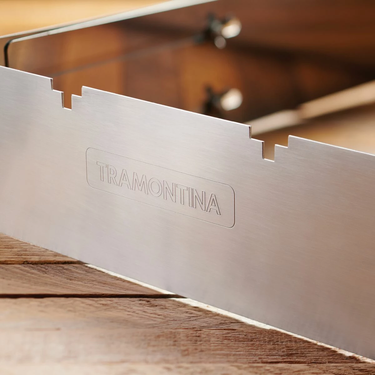 Tramontina Churrasco BBQ Stainless Steel Skewer And Grill Rack Set 8 Tramontina Churrasco BBQ Stainless Steel Skewer And Grill Rack Set - Image 6