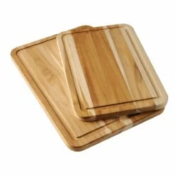 Tramontina 2 Pc Teak Wood Cutting Board Set