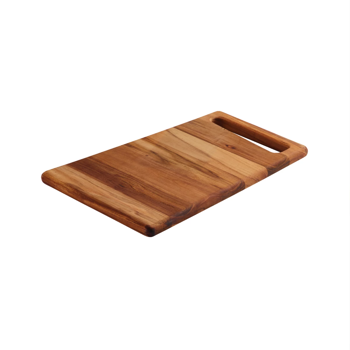 Tramontina 13.25 In X 9 In Teak Wood Rectangle Cutting Board 4 Tramontina 13.25 In X 9 In Teak Wood Rectangle Cutting Board - Image 2