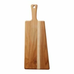 Tramontina 19 In X 7.5 In Teak Wood Rectangle Serving Board With Handle -TRAMONTINA Sales 81000024IXM002G