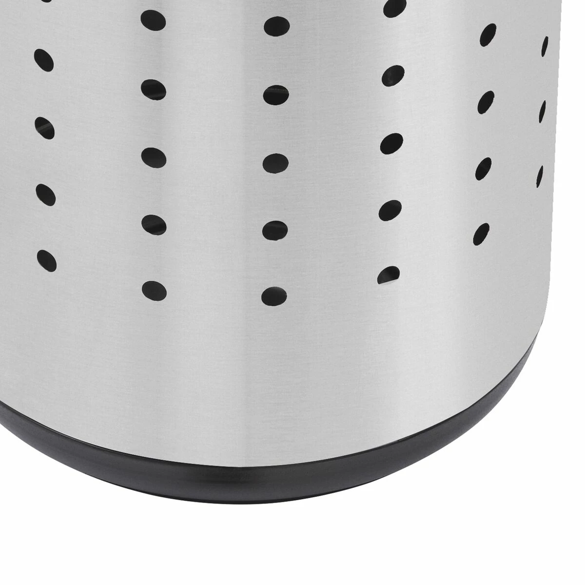 Tramontina 2.5 Gallon Stainless Steel Round Paper Basket 4 Tramontina 2.5 Gallon Stainless Steel Round Paper Basket - Image 2