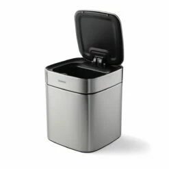 Tramontina 2.11 Gallon Stainless Steel Square Sensor Bin With ABS Lid 11 Tramontina 2.11 Gallon Stainless Steel Square Sensor Bin With ABS Lid -TRAMONTINA Sales 81200014IXM001G