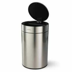 Tramontina 3.17 Gallon Stainless Steel Round Sensor Bin With SS Capped Lid 11 Tramontina 3.17 Gallon Stainless Steel Round Sensor Bin With SS Capped Lid -TRAMONTINA Sales 81200016IXM001G
