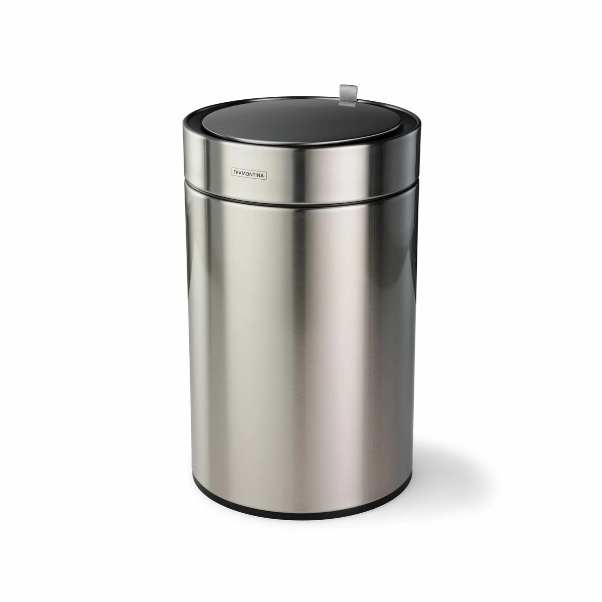Tramontina 3.17 Gallon Stainless Steel Round Sensor Bin With SS Capped Lid 4 Tramontina 3.17 Gallon Stainless Steel Round Sensor Bin With SS Capped Lid - Image 2